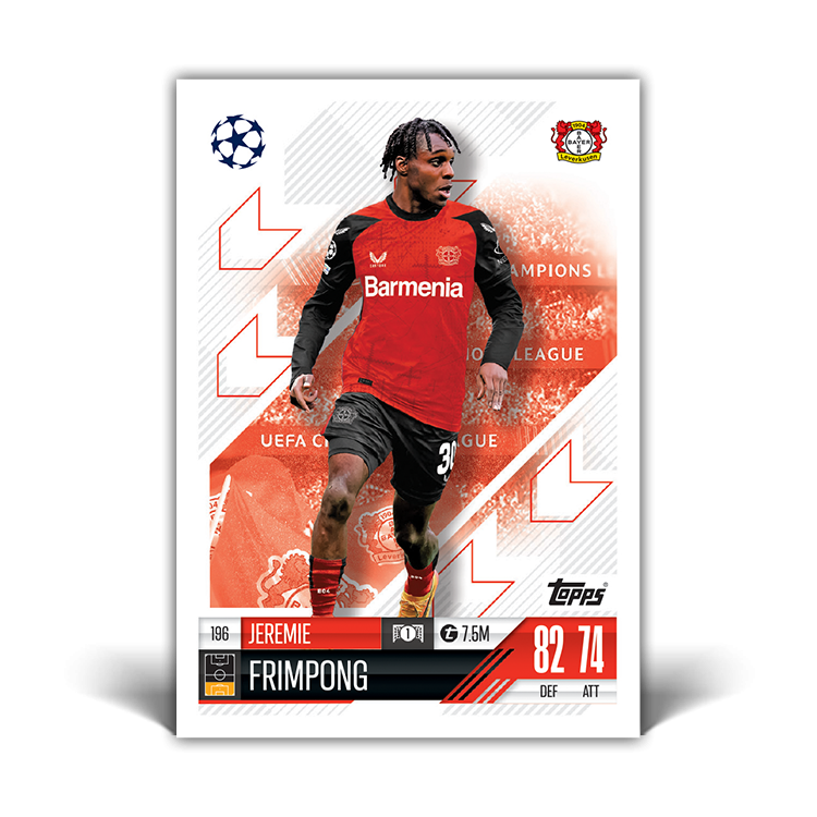 UEFA Champions League 2025 Match Attax pakelis | Pekto